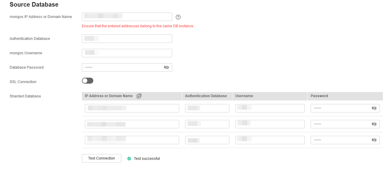 Figure 6 Source database
information