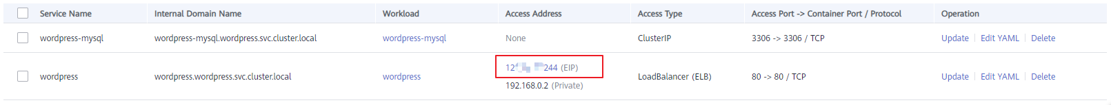 Figure 1 Obtaining the access address